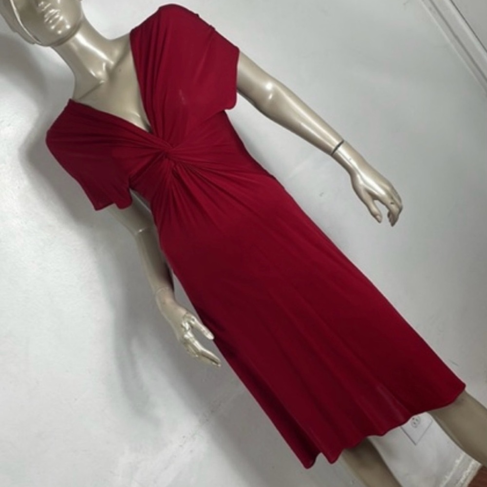 BCBG MaxAzria XXS red dress. Worn once!